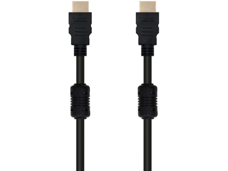 Cable HDMI 1.4 Nanocable 10.15.1810/ HDMI Macho - HDMI Macho/ 10m/ Negro