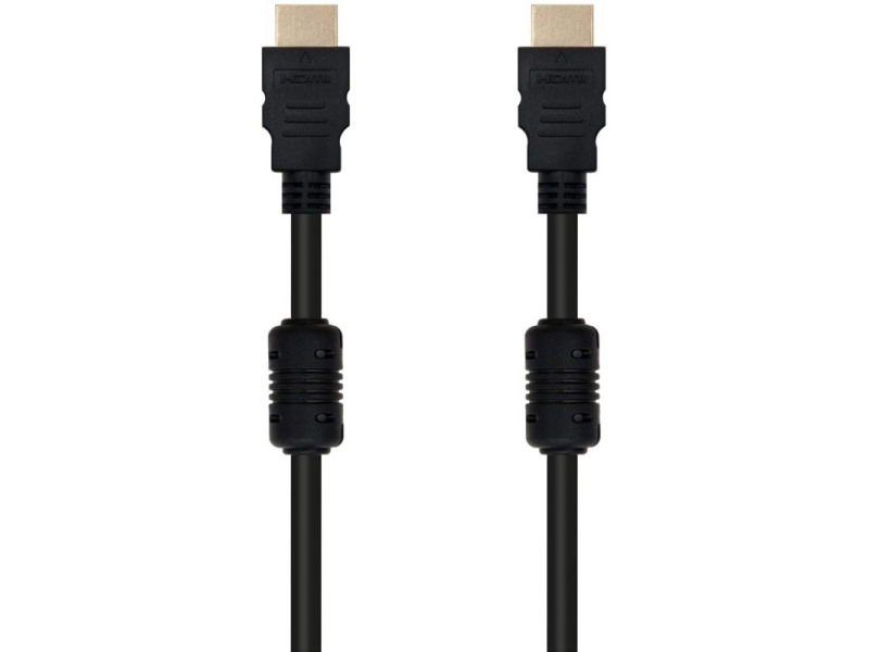 Cable HDMI 1.4 Nanocable 10.15.1810/ HDMI Macho - HDMI Macho/ 10m/ Negro