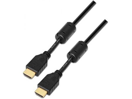 Cable HDMI 1.4 Nanocable 10.15.1810/ HDMI Macho - HDMI Macho/ 10m/ Negro