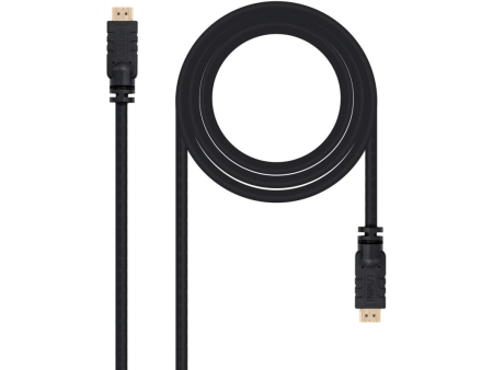 Cable HDMI 1.4 Nanocable 10.15.1815/ HDMI Macho - HDMI Macho/ 15m/ Negro