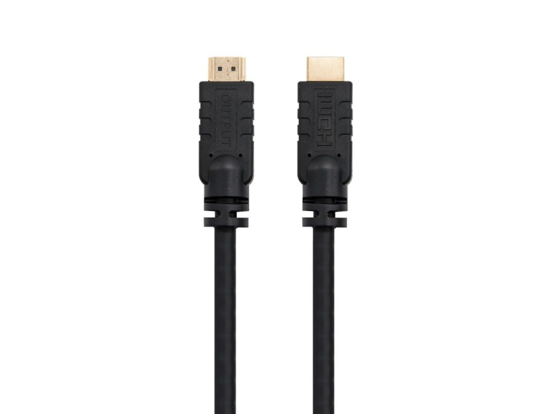 Cable HDMI 1.4 Nanocable 10.15.1825/ HDMI Macho - HDMI Macho/ 25m/ Negro