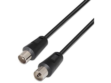 Cable de Antena TV Nanocable 10.26.0202/ 3C-2V Macho - 3C-2V Hembra