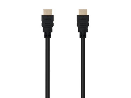 Cable HDMI 1.4 Nanocable 10.15.1700/ HDMI Macho - HDMI Macho/ 1m/ Negro