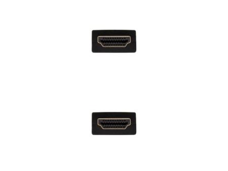 Cable HDMI 1.4 Nanocable 10.15.1700/ HDMI Macho - HDMI Macho/ 1m/ Negro