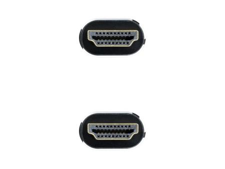 Cable HDMI 2.1 8K Nanocable 10.15.8001-L150/ HDMI Macho - HDMI Macho/ 1.5m/ Negro