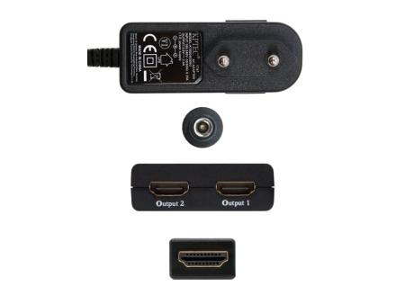 Duplicador HDMI Nanocable 10.25.3502/ HDMI Macho - 2 HDMI Hembra