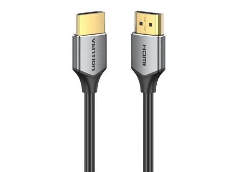 Cable HDMI 2.0 4K Vention ALEHD/ HDMI Macho - HDMI Macho/ 50cm/ Gris