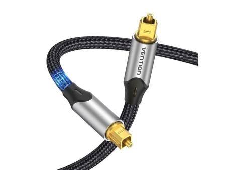 Cable de Audio de Fibra óptica Vention BAVHF/ 1m/ Gris