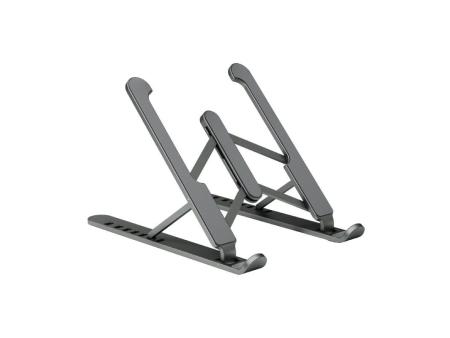 Soporte Aisens LPS1M-101 para Portátil/ Tablet hasta 15'/ Gris Oscuro