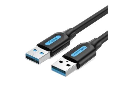 Cable USB 3.0 Vention CONBD/ USB Macho - USB Macho/ 5Gbps/ 50cm/ Negro