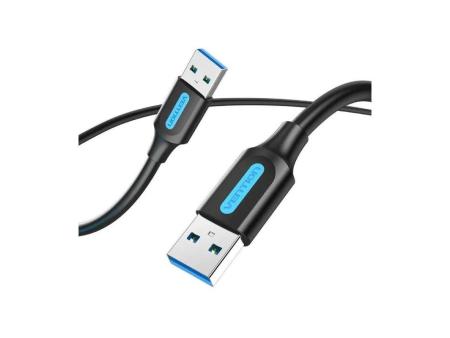 Cable USB 3.0 Vention CONBD/ USB Macho - USB Macho/ 5Gbps/ 50cm/ Negro