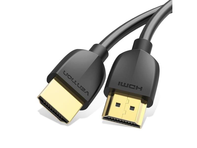 Cable HDMI 2.0 4K Portatil Vention AAIBD/ HDMI Macho - HDMI Macho/ 50cm/ Negro