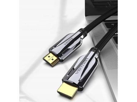 Cable HDMI 2.1 8K Vention AALBF/ HDMI Macho - HDMI Macho/ 1m/ Gris y Negro