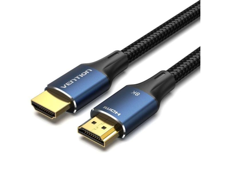 Cable HDMI 2.1 8K Vention ALGLF/ HDMI Macho - HDMI Macho/ 1m/ Azul