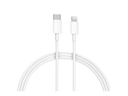 Cable USB 2.0 Tipo-C Lightning Xiaomi BHR4421GL/ USB Tipo-C Macho - Lightning Macho/ 1m/ Blanco