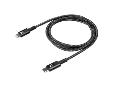 Cable USB Tipo-C Lightning Xtorm CX2041/ USB Tipo-C Macho - Lightning Macho/ Hasta 60W/ 480Mbps/ 3m/ Negro