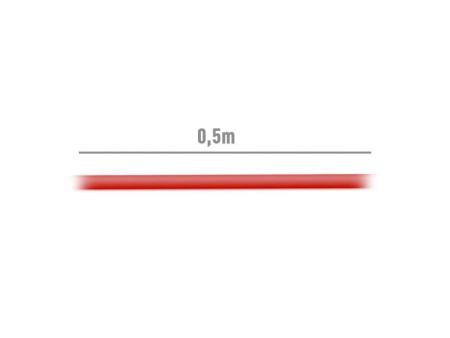 Cable de Red RJ45 UTP Aisens A133-0187 Cat.5e/ 50cm/ Rojo