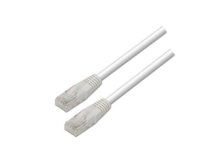 Cable de Red RJ45 UTP Aisens A133-0198 Cat.5e/ 2m/ Blanco