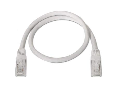 Cable de Red RJ45 UTP Aisens A133-0201 Cat.5e/ 10m/ Blanco