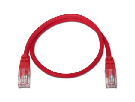 Cable de Red RJ45 UTP Aisens A135-0239 Cat.6/ 2m/ Rojo