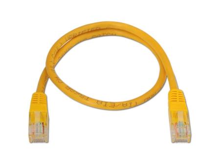 Cable de Red RJ45 UTP Aisens A135-0253 Cat.6/ 50cm/ Amarillo