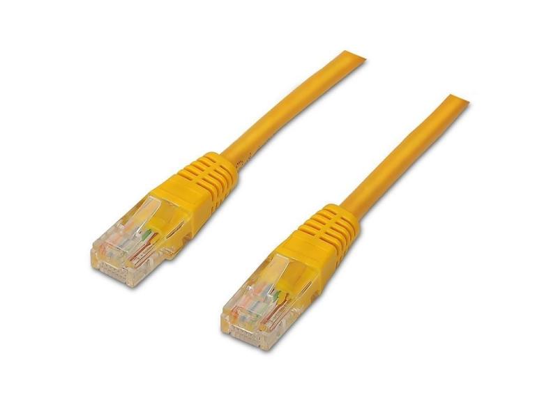 Cable de Red RJ45 UTP Aisens A135-0255 Cat.6/ 2m/ Amarillo