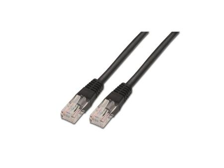 Cable de Red RJ45 UTP Aisens A135-0257 Cat.6/ 50cm/ Negro