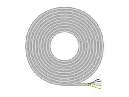 Bobina de Cable RJ45 UTP AWG23 CCA (Aleación) Aisens A135-0660 Cat.6/ 100m/ Gris