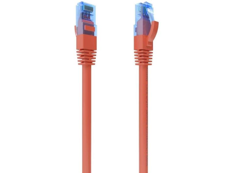 Cable de Red RJ45 AWG26 CCA UTP Aisens A135-0785 Cat.6/ 25cm/ Rojo