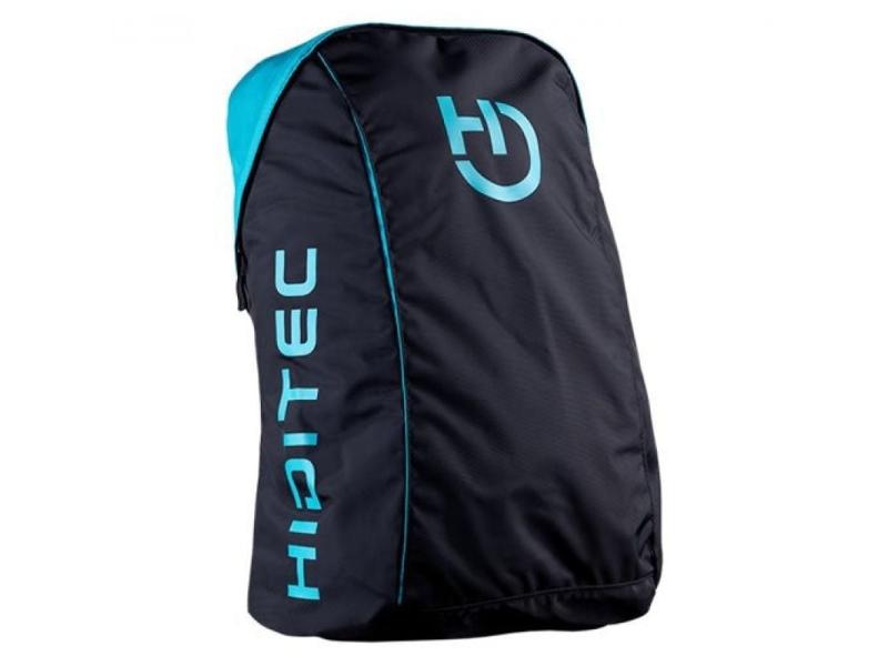 Mochila Hiditec Urbanpack Back10002 para Portátiles hasta 15.6'/ Impermeable/ Negro/ Azul