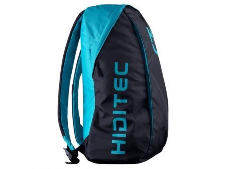 Mochila Hiditec Urbanpack Back10002 para Portátiles hasta 15.6'/ Impermeable/ Negro/ Azul