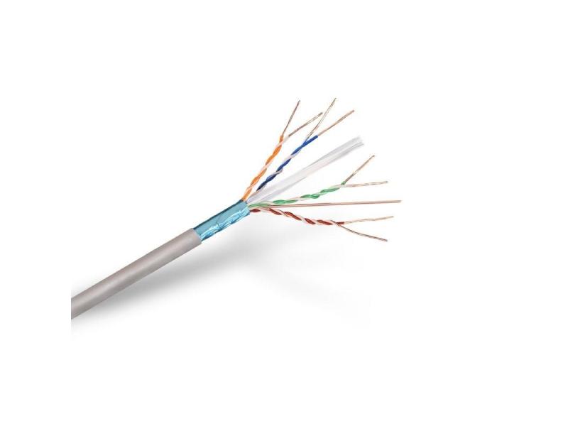 Bobina de Cable RJ45 FTP Aisens A136-0281 Cat.6/ 100m/ Gris