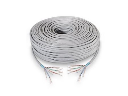 Bobina de Cable RJ45 FTP Aisens A136-0281 Cat.6/ 100m/ Gris