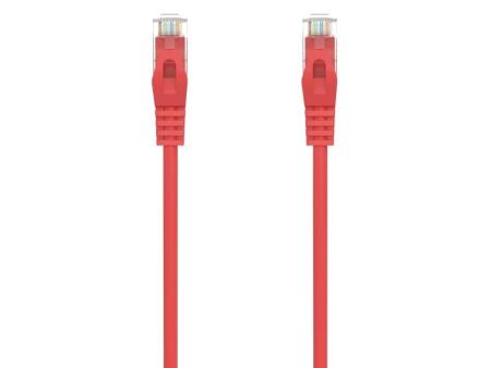 Cable de Red RJ45 AWG24 UTP Aisens A145-0556 Cat.6A/ LSZH/ 25cm/ Rojo