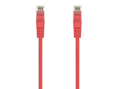 Cable de Red RJ45 AWG24 UTP Aisens A145-0556 Cat.6A/ LSZH/ 25cm/ Rojo