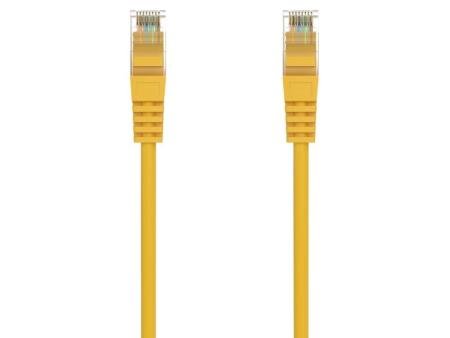 Cable de Red RJ45 AWG24 UTP Aisens A145-0566 Cat.6A/ LSZH/ 1m/ Amarillo