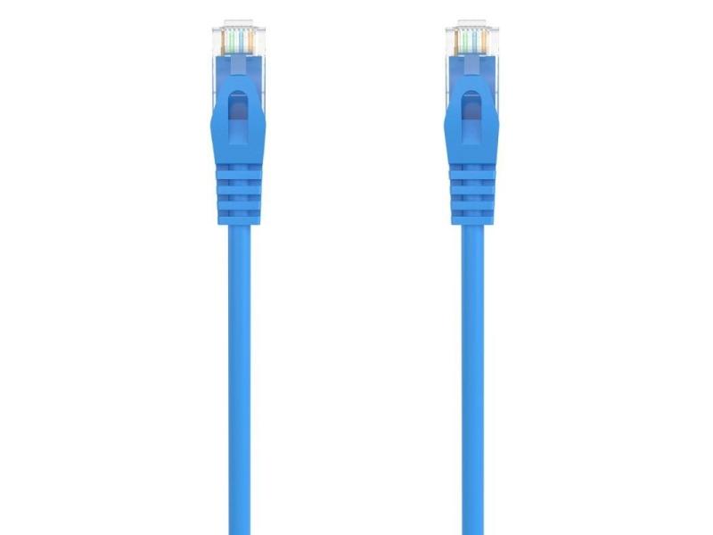 Cable de Red RJ45 AWG24 UTP Aisens A145-0570 Cat.6A/ LSZH/ 25cm/ Azul