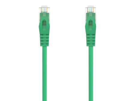 Cable de Red RJ45 AWG24 UTP Aisens A145-0577 Cat.6A/ LSZH/ 25cm/ Verde