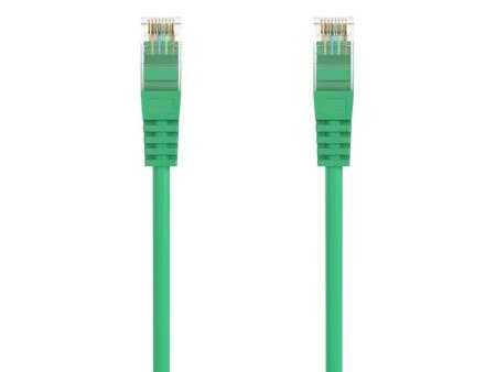 Cable de Red RJ45 AWG24 UTP Aisens A145-0580 Cat.6A/ LSZH/ 1m/ Verde