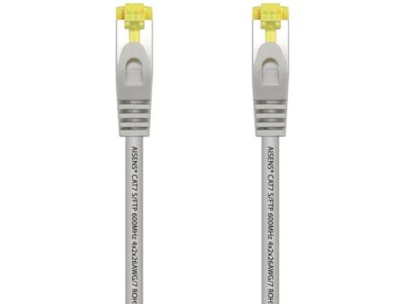 Cable de Red RJ45 S/FTP Aisens A146-0332 Cat.7/ 25cm/ Gris