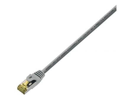 Cable de Red RJ45 S/FTP Aisens A146-0333 Cat.7/ 50cm/ Gris