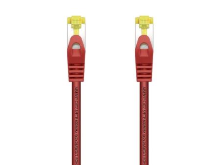 Cable de Red RJ45 SFTP Aisens A146-0468 Cat.7/ 25cm/ Rojo