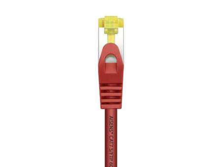 Cable de Red RJ45 SFTP Aisens A146-0469 Cat.7/ 50cm/ Rojo