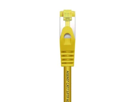 Cable de Red RJ45 SFTP Aisens A146-0472 Cat.7/ 25cm/ Amarillo