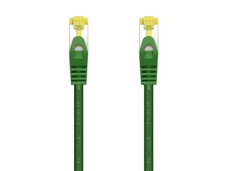 Cable de Red RJ45 SFTP Aisens A146-0480 Cat.7/ 25cm/ Verde