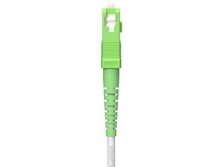 Cable de Fibra Óptica G657A2 3.0 9/125 SMF Aisens A152-0615/ LSZH/ 60m/ Blanco