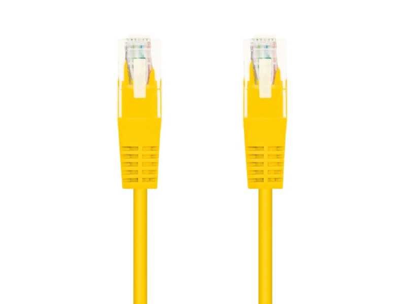 Cable de Red RJ45 UTP Nanocable 10.20.0402-Y Cat.6/ 2m/ Amarillo