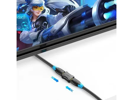 Adaptador HDMI 4K Vention AIRB0-2/ HDMI Hembra - HDMI Hembra/ Pack 2 Uds