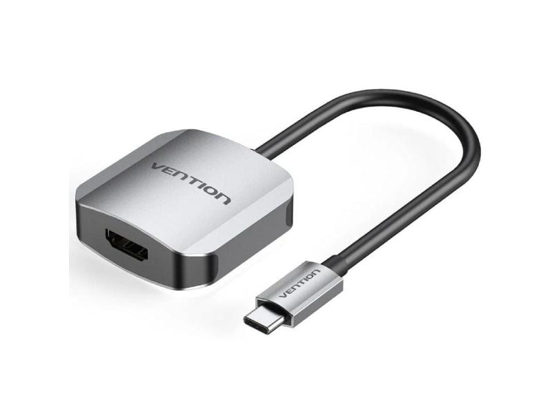 Conversor Vention TDEHB/ USB Tipo-C Macho - HDMI Hembra/ 15cm/ Plata