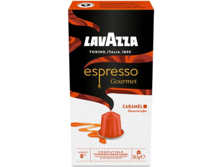 Cápsula Lavazza Espresso Gourmet Caramel para cafeteras Nespresso/ Caja de 10